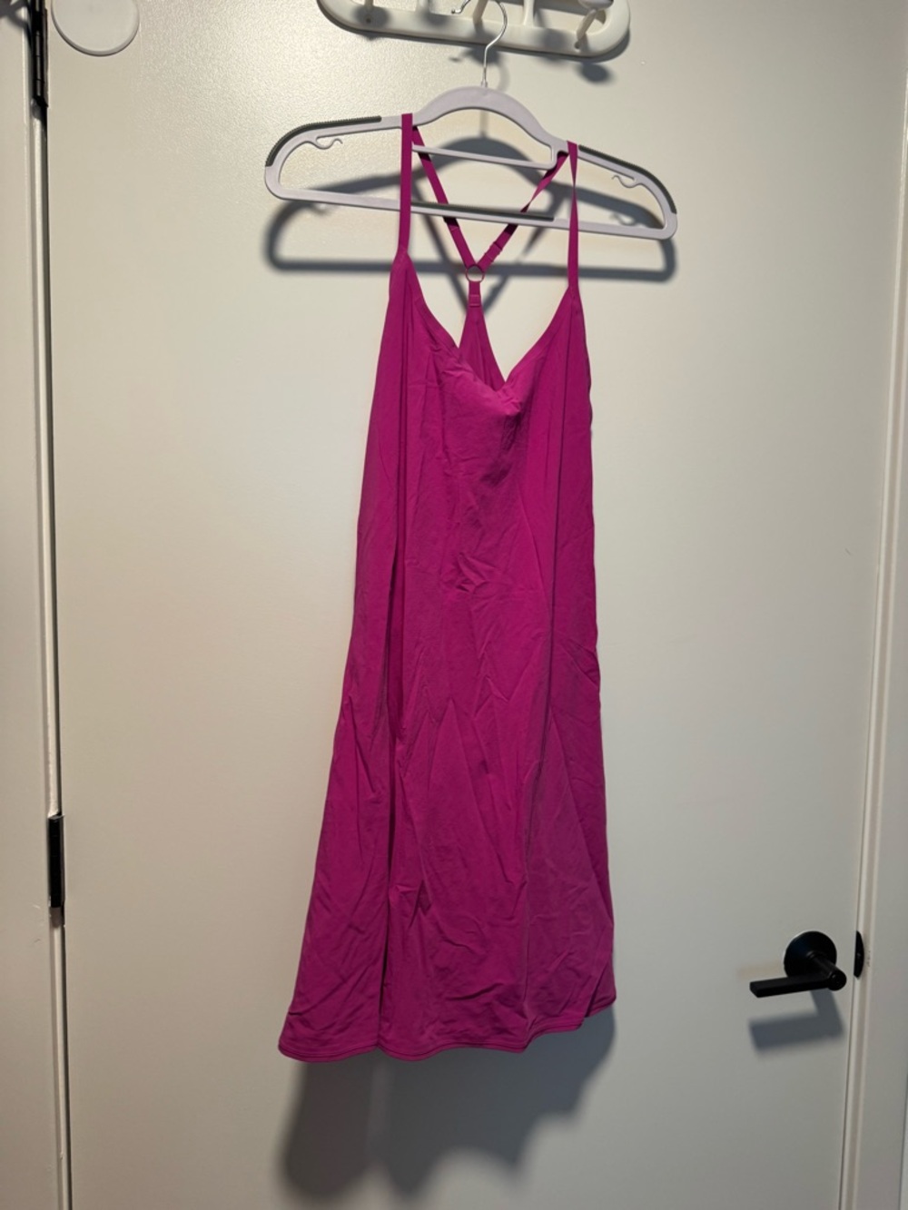 Outdoor Voices Magenta Mini Dress
